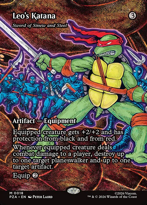 Sword of Sinew and Steel (Borderless)