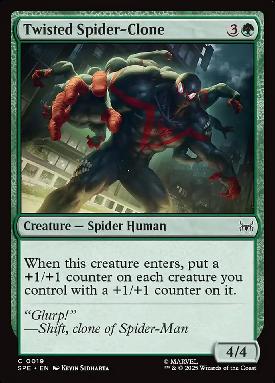 Twisted Spider-Clone 1
