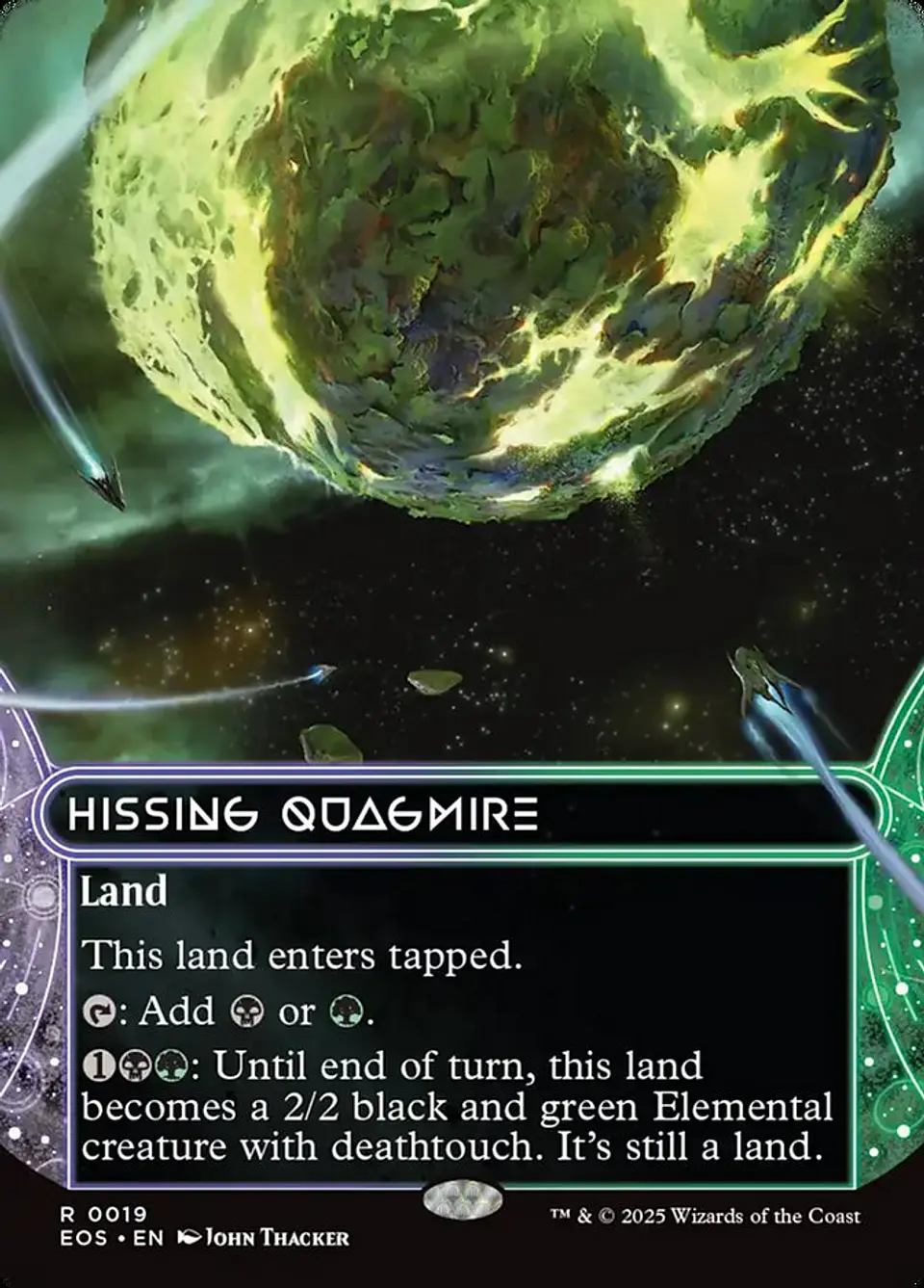 Hissing Quagmire (Borderless) 1
