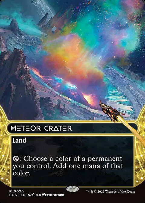Meteor Crater (Borderless)