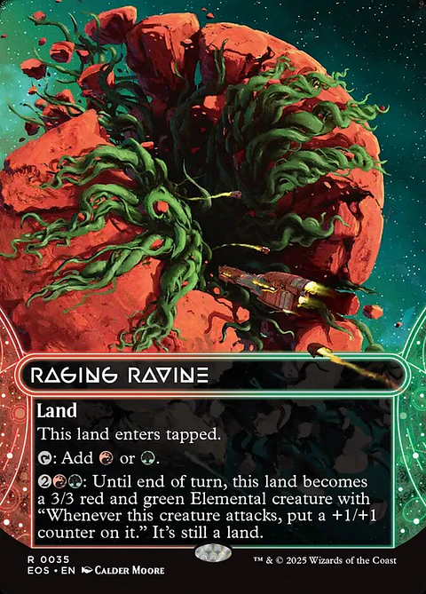 Raging Ravine (Borderless)