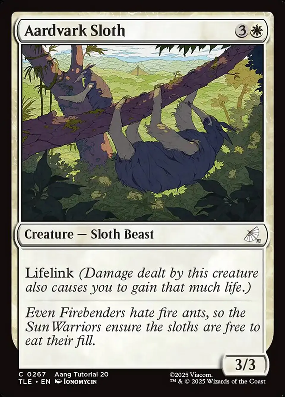 Aardvark Sloth 1