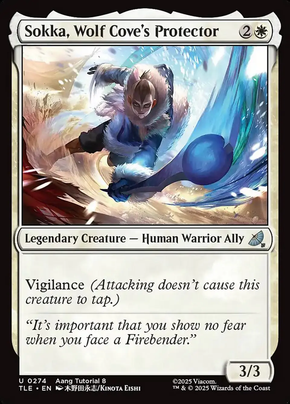 Sokka, Wolf Cove's Protector 1
