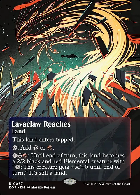 Lavaclaw Reaches (Borderless)