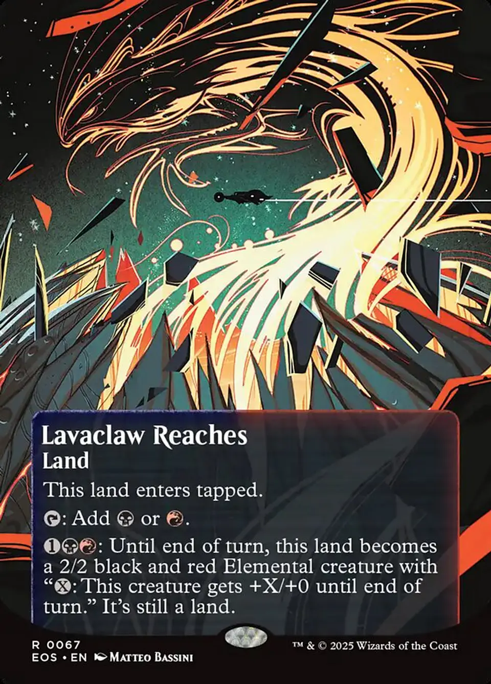 Lavaclaw Reaches (Borderless) 1