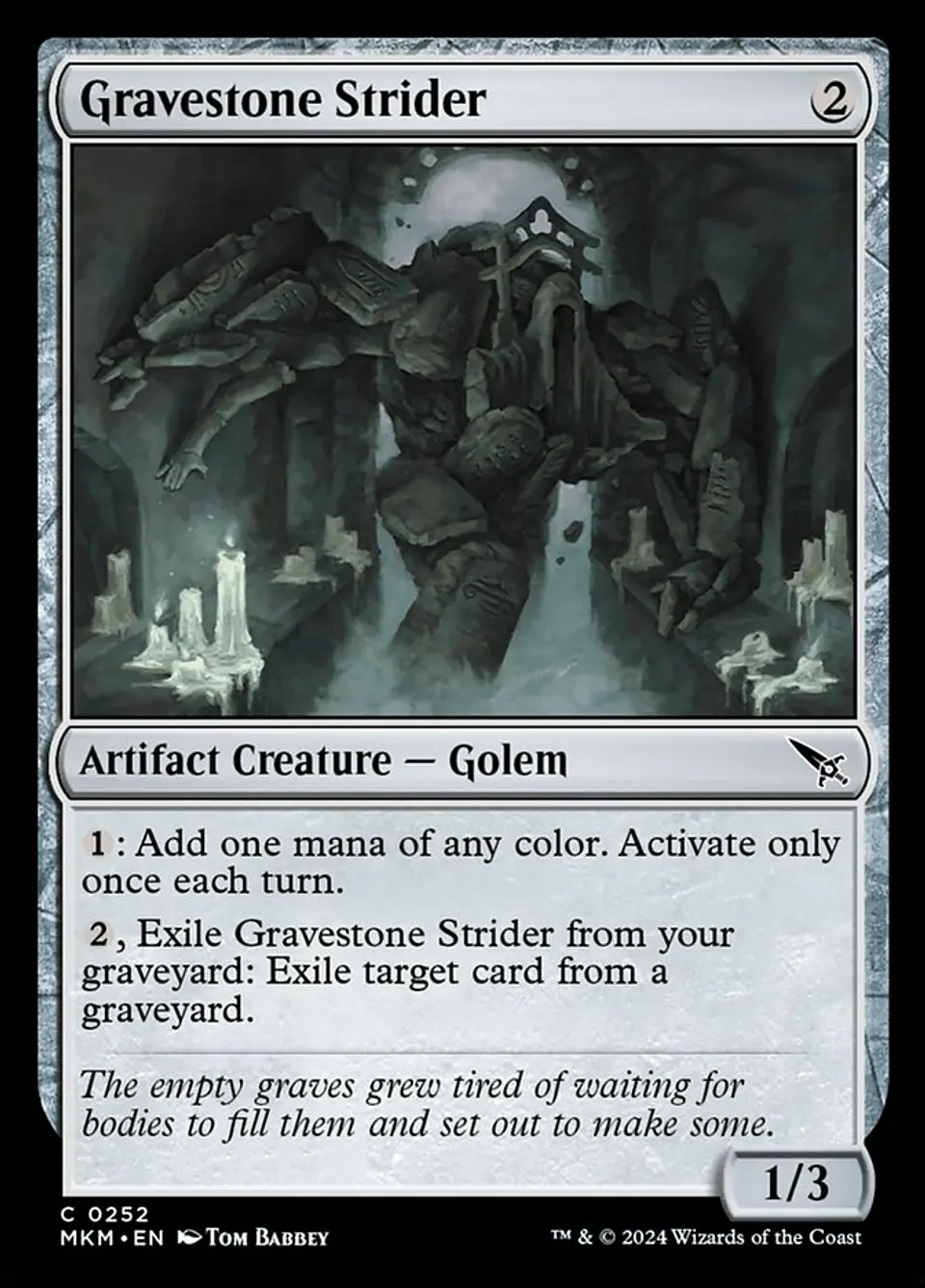 Gravestone Strider 1