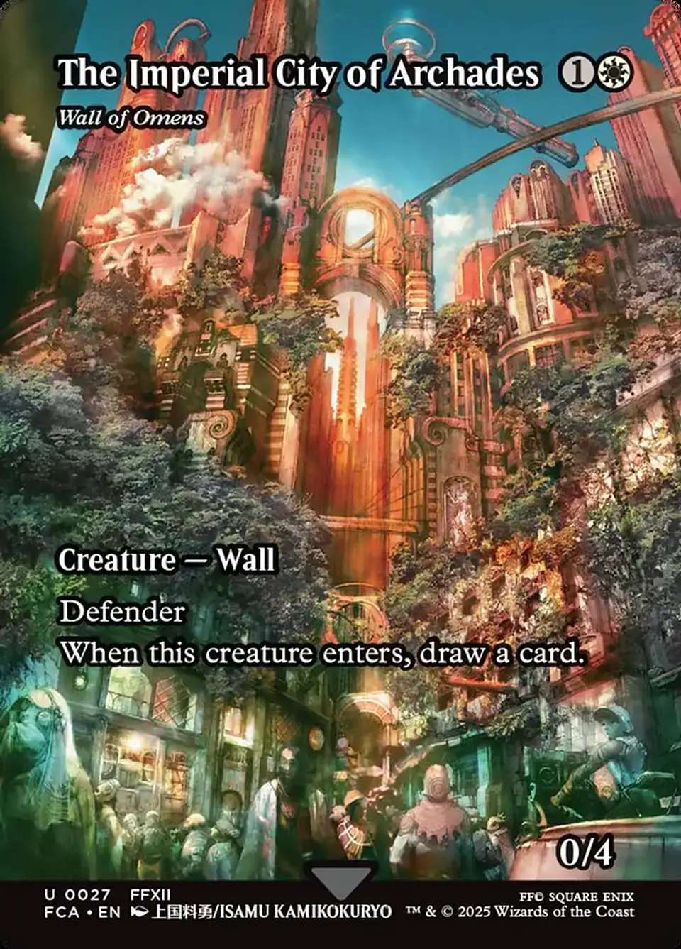 Wall of Omens (Borderless) 1
