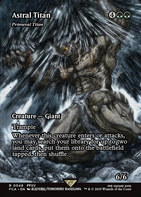 Primeval Titan (Borderless)