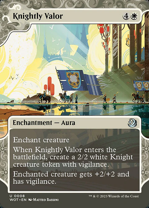 Knightly Valor (Borderless)