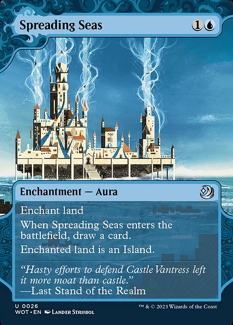 Spreading Seas (Borderless)