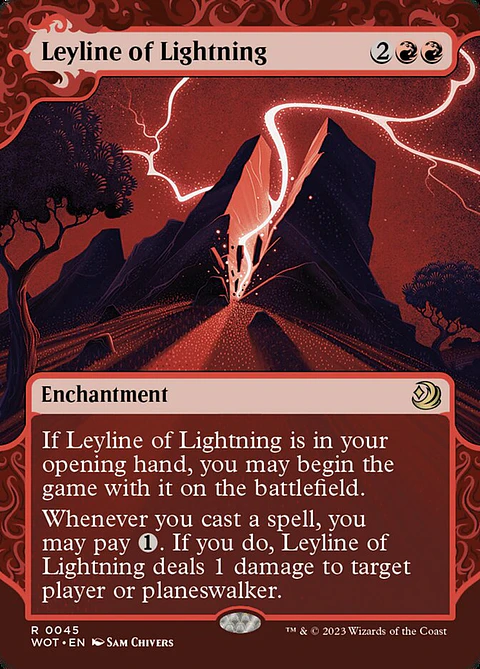 Leyline of Lightning (Borderless)