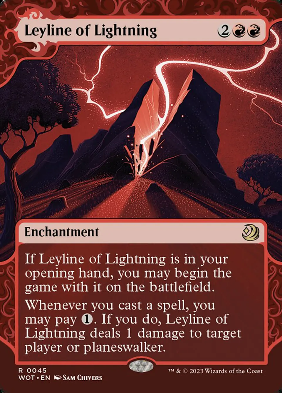 Leyline of Lightning (Borderless) 1
