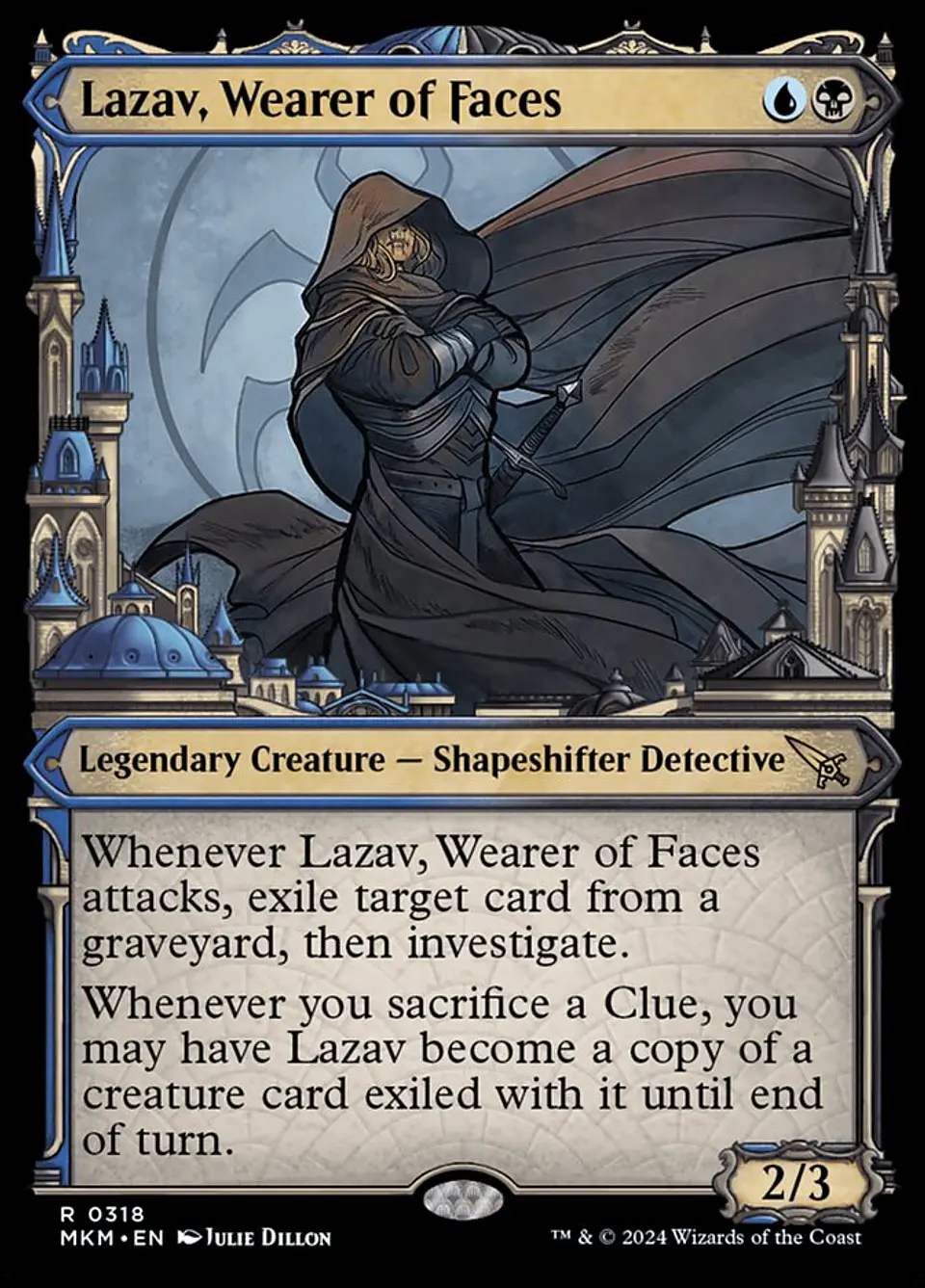 Lazav, Wearer of Faces (Showcase) 1