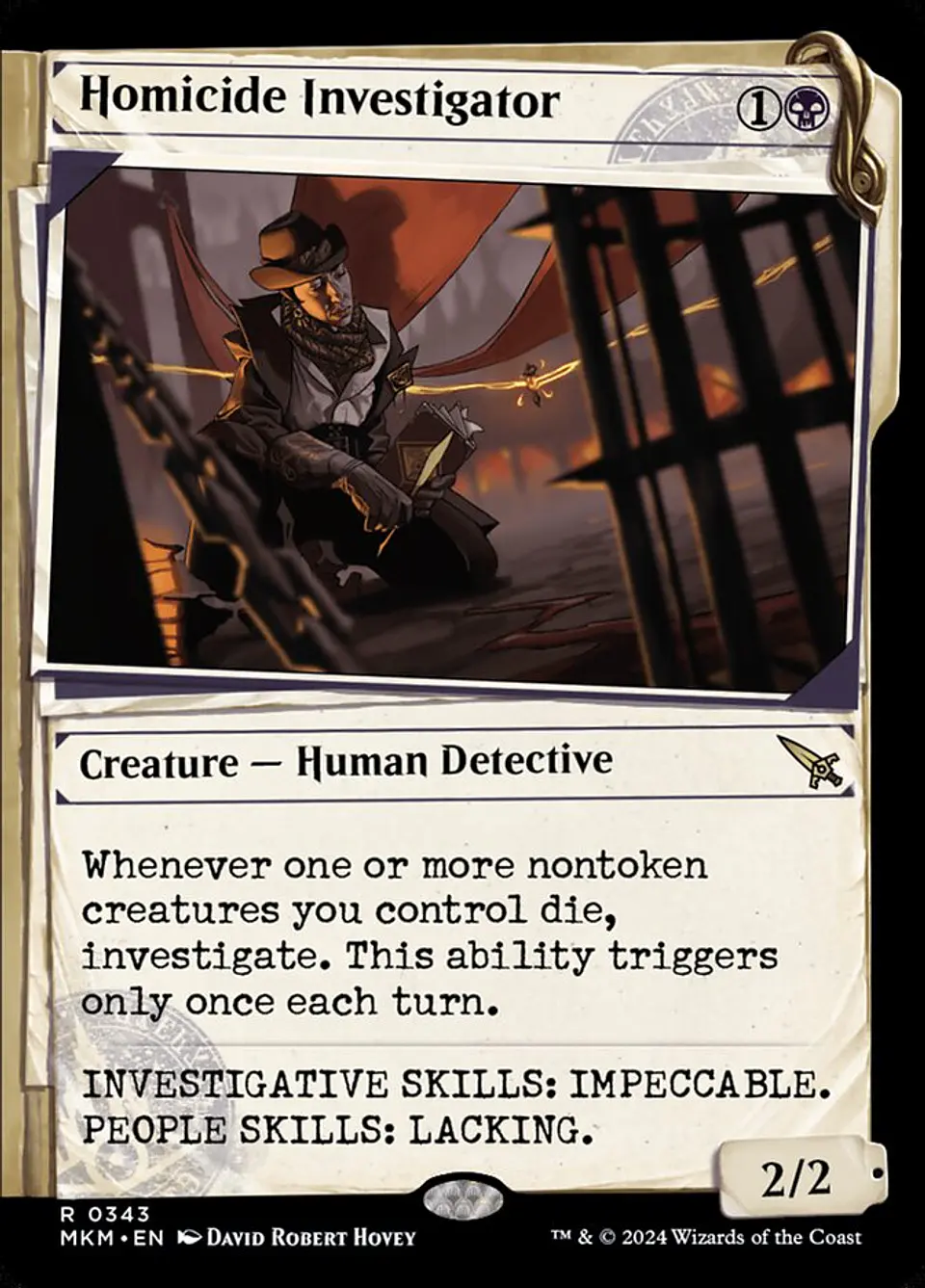 Homicide Investigator (Showcase) 1