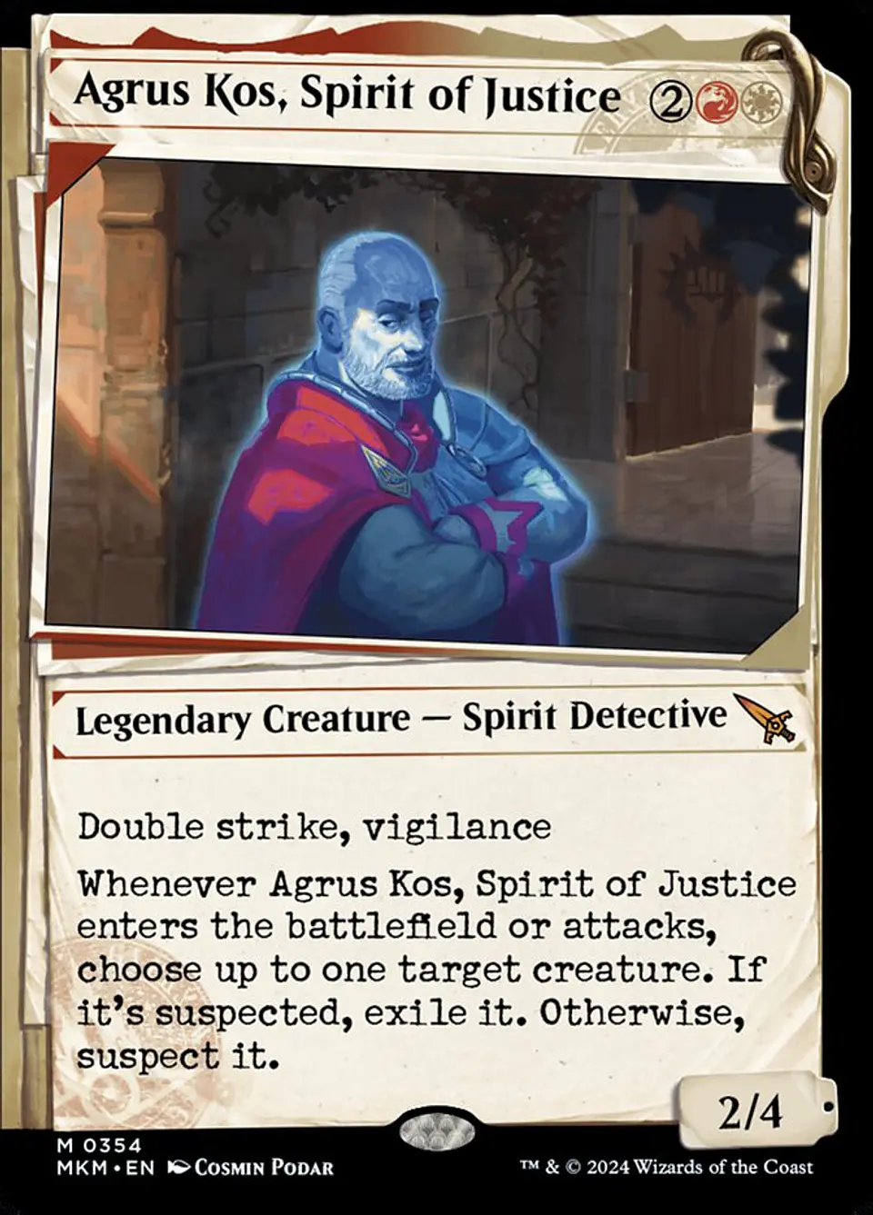 Agrus Kos, Spirit of Justice (Showcase) 1