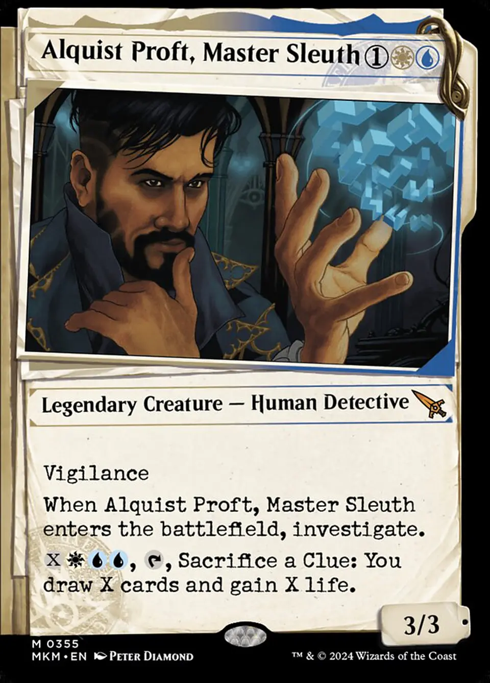 Alquist Proft, Master Sleuth (Showcase) 1