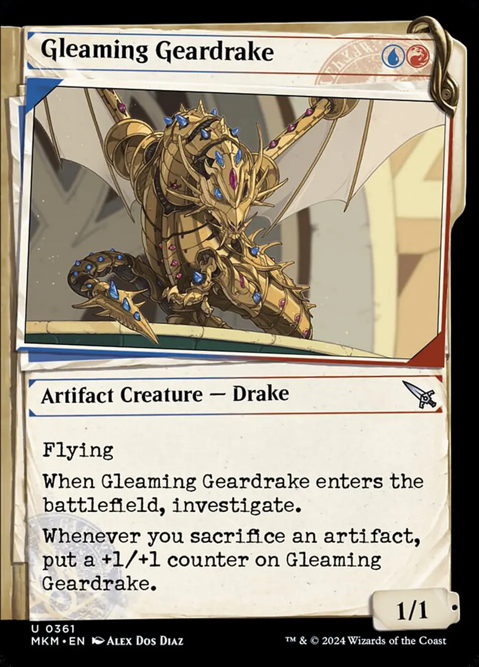 Gleaming Geardrake (Showcase) 1