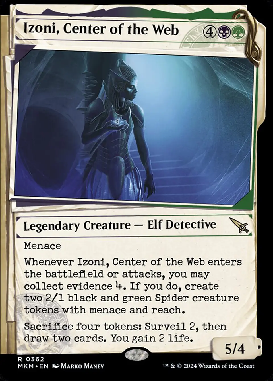 Izoni, Center of the Web (Showcase) 1