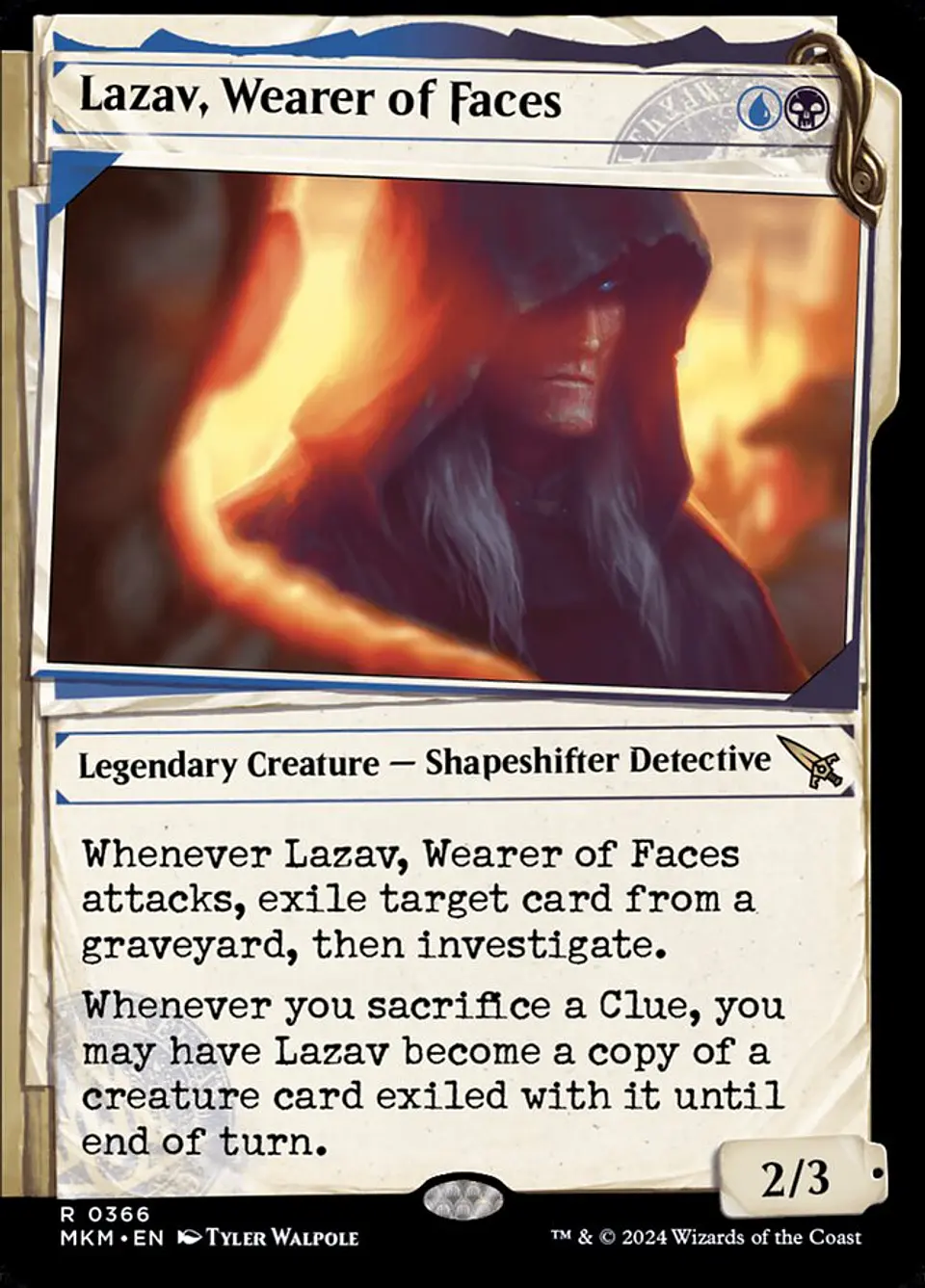 Lazav, Wearer of Faces (Showcase) 1
