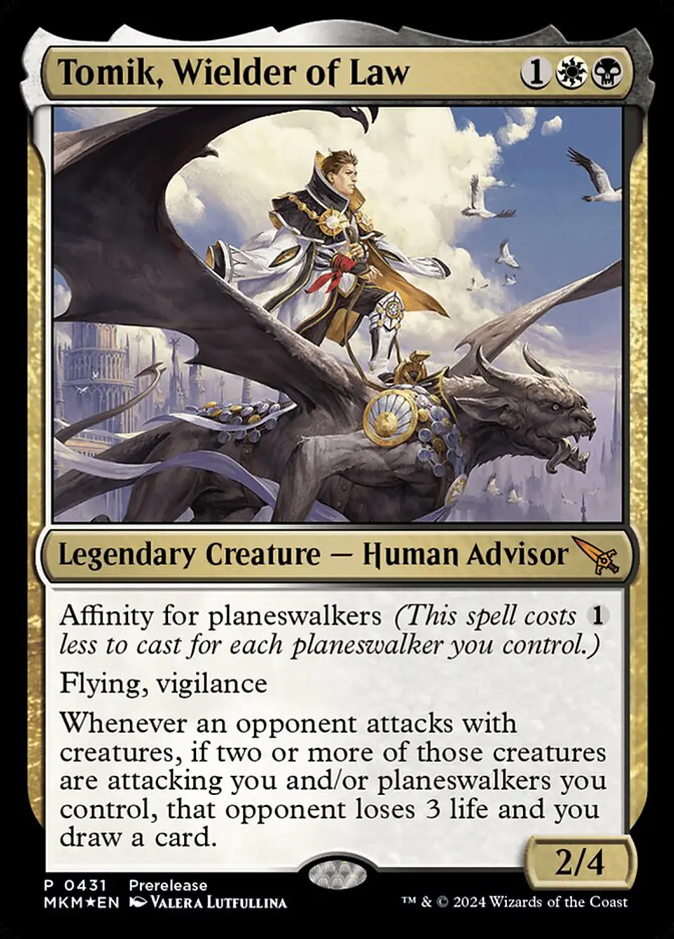 Tomik, Wielder of Law 1