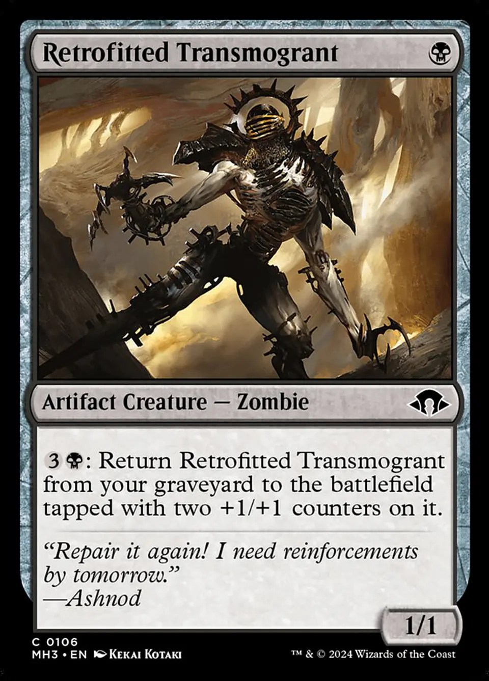 Retrofitted Transmogrant 1