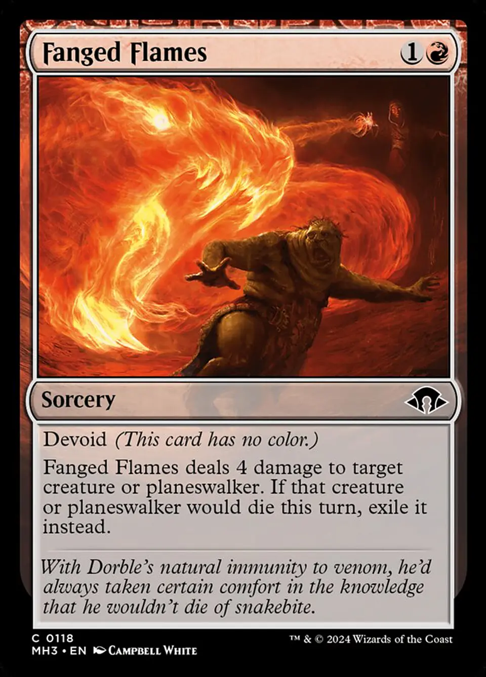 Fanged Flames 1