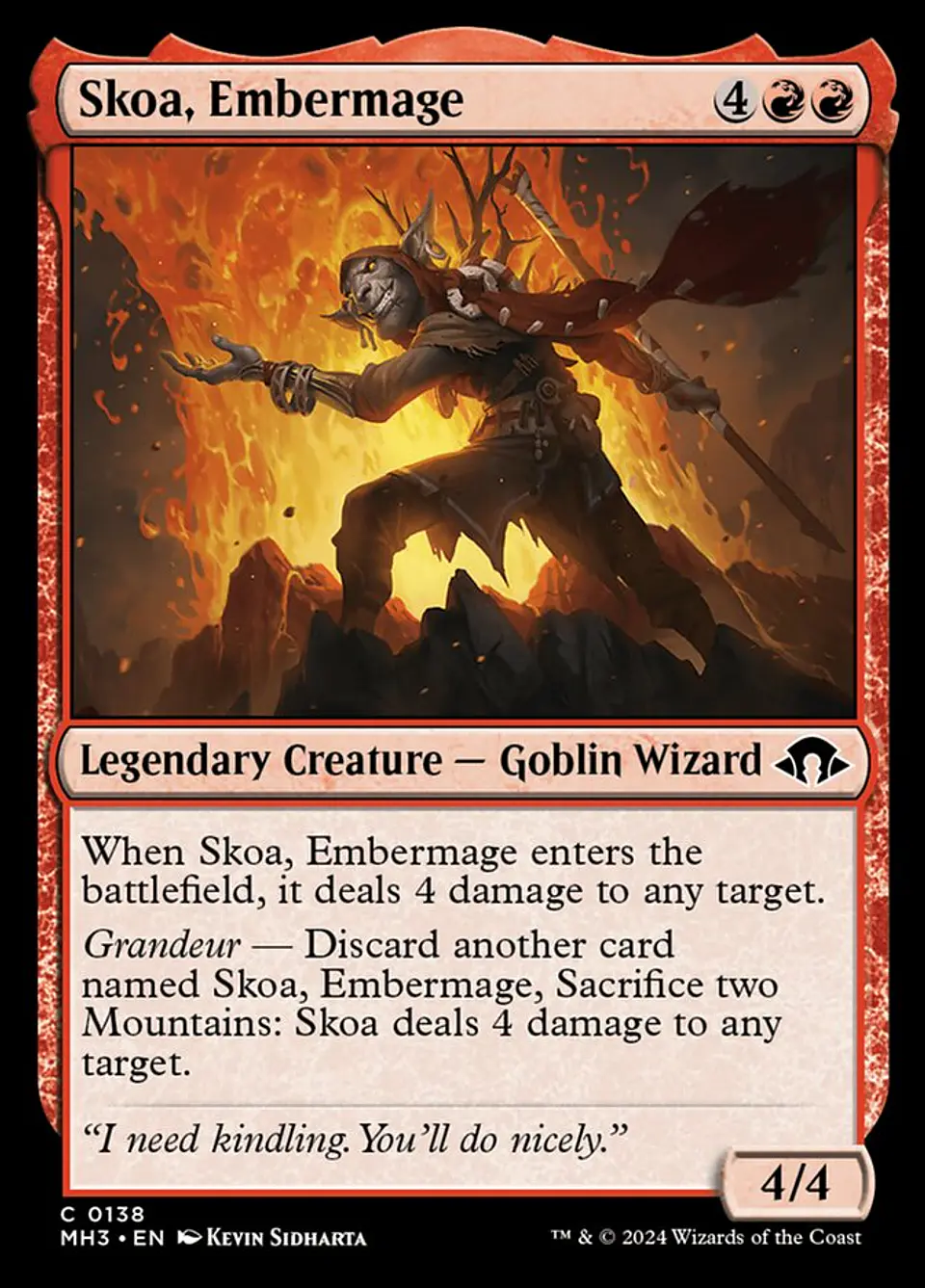 Skoa, Embermage 1