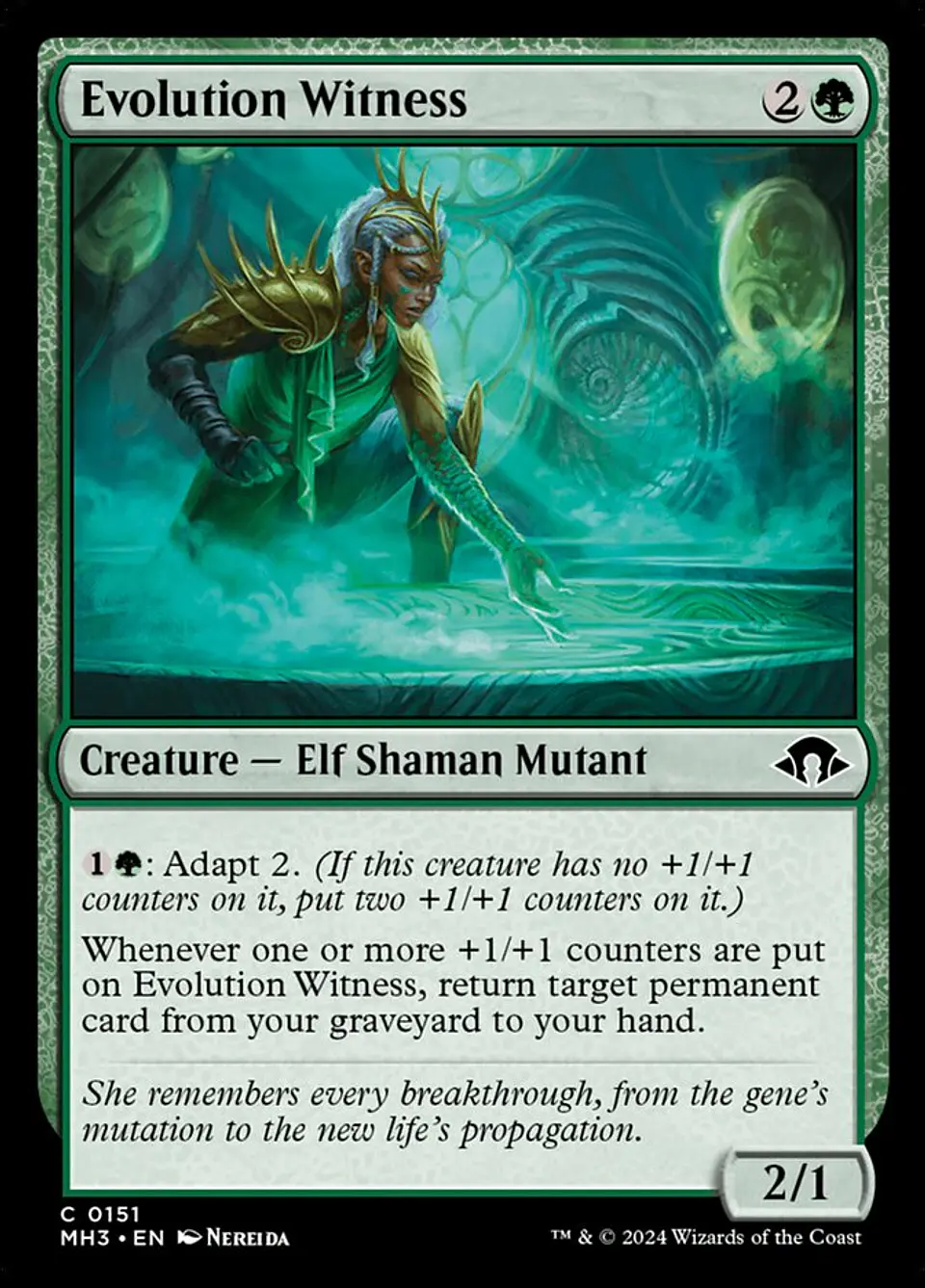 Evolution Witness 1