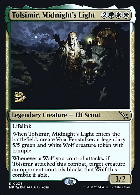 Tolsimir, Midnight's Light (Pre-release)