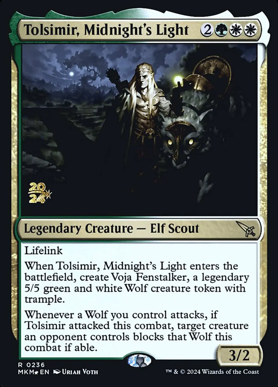 Tolsimir, Midnight's Light (Pre-release) 1