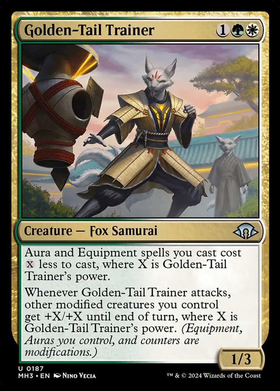 Golden-Tail Trainer 1