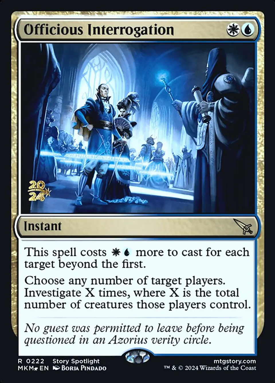 Officious Interrogation (Pre-release) 1