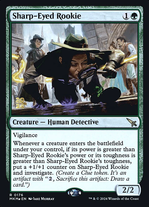 Sharp-Eyed Rookie (Pre-release)