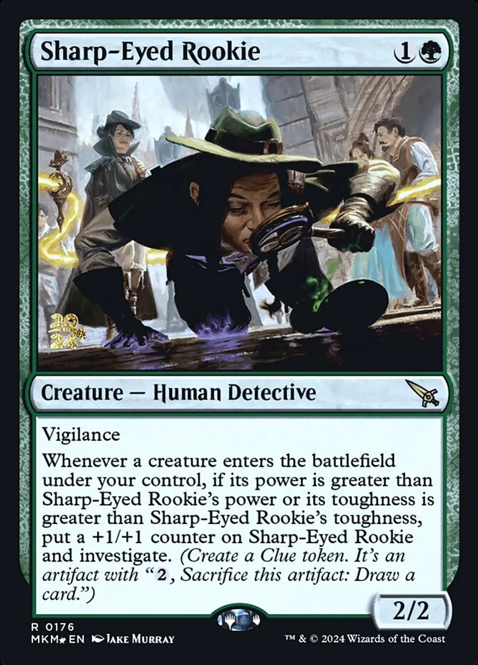 Sharp-Eyed Rookie (Pre-release) 1