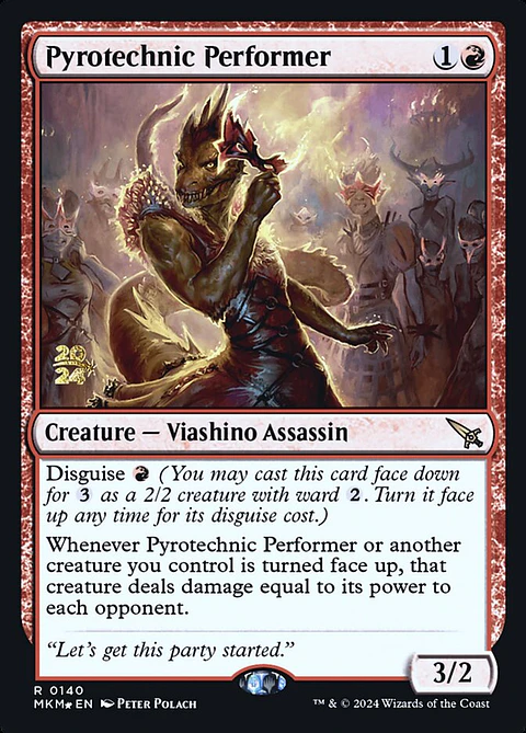 Pyrotechnic Performer (Pre-release)