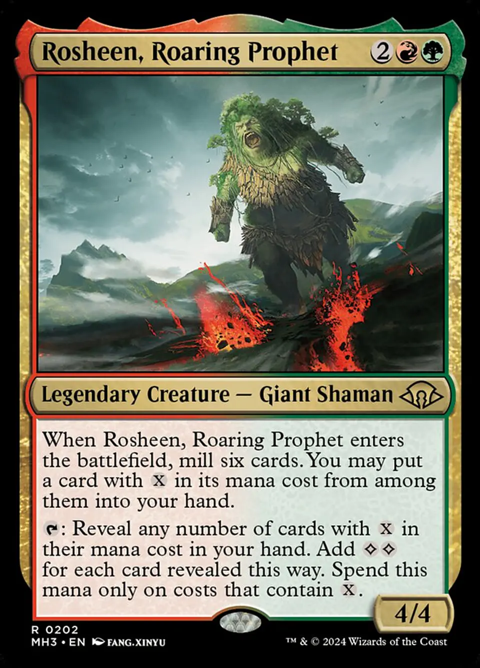 Rosheen, Roaring Prophet 1