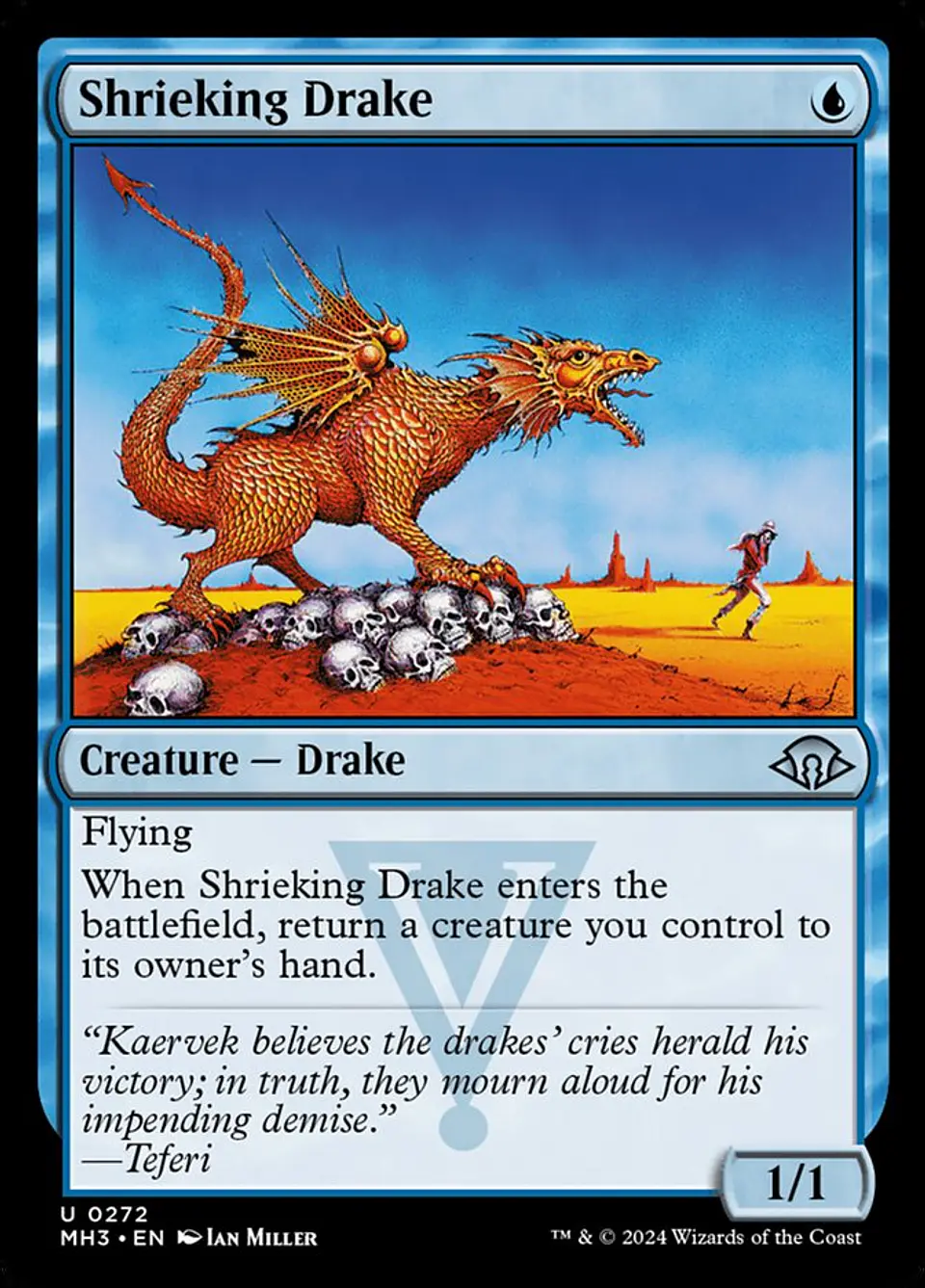 Shrieking Drake 1