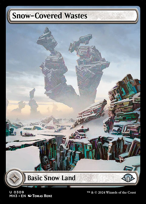 Snow-Covered Wastes (Full Art)