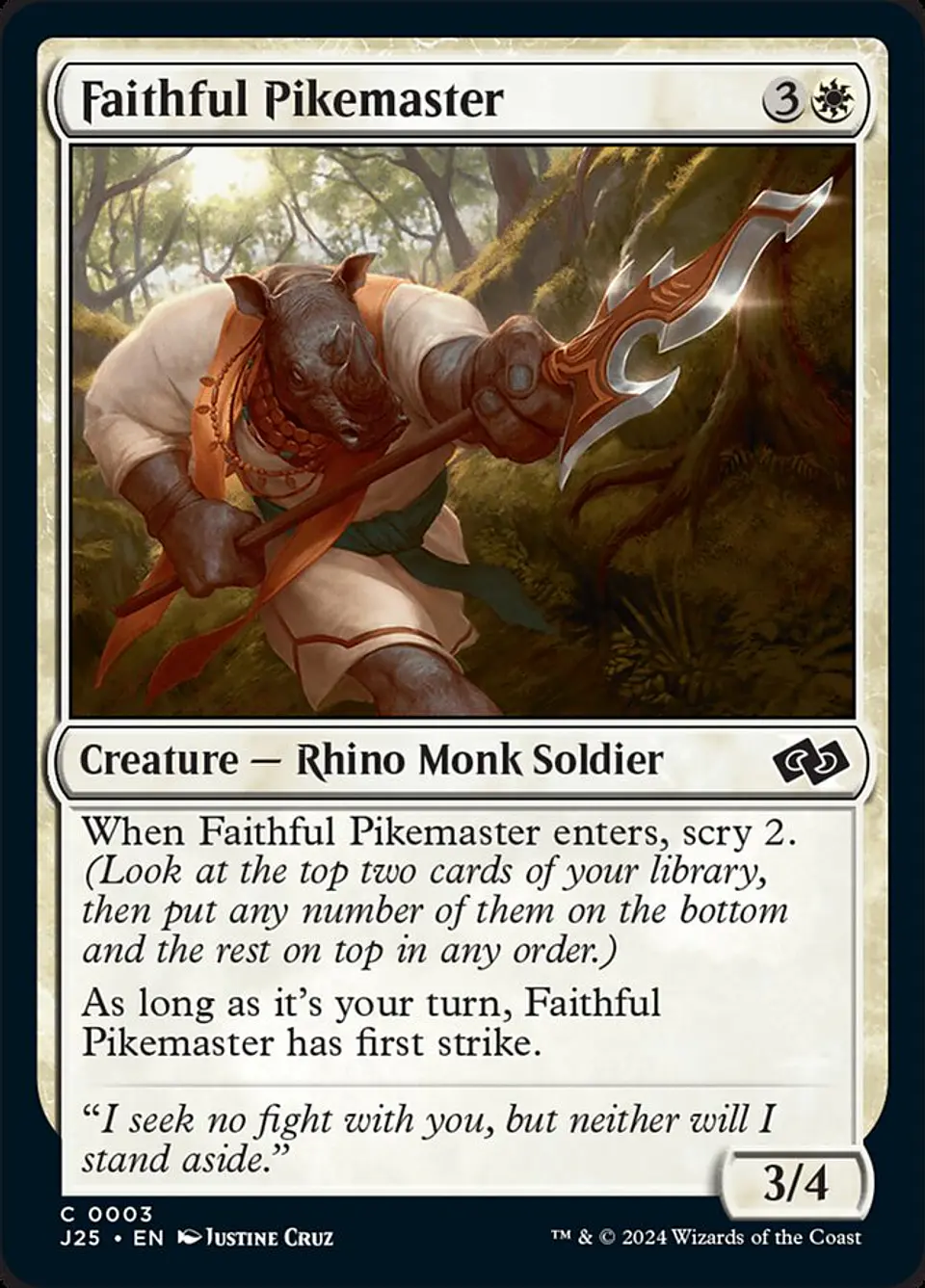 Faithful Pikemaster 1