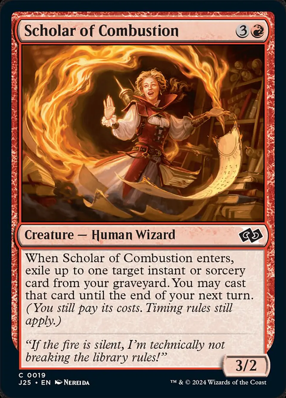 Scholar of Combustion 1