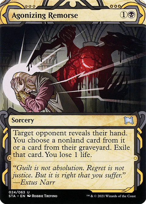 Agonizing Remorse (Borderless)