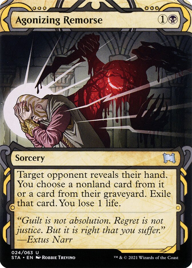 Agonizing Remorse (Borderless)