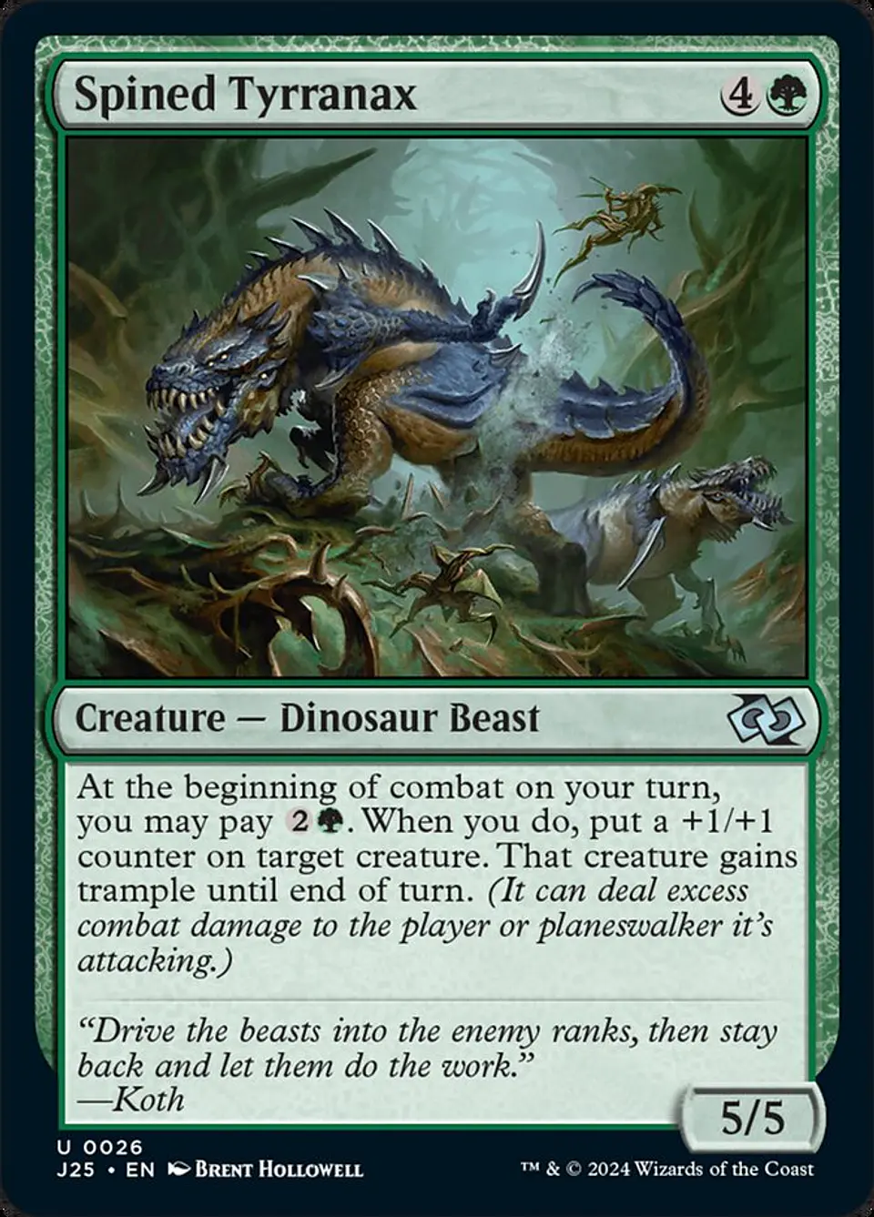 Spined Tyrranax 1
