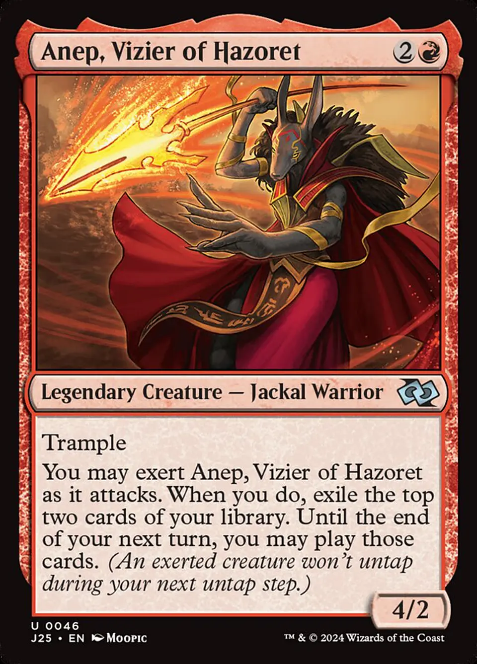 Anep, Vizier of Hazoret 1