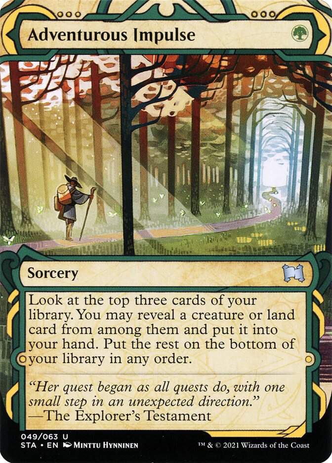 Adventurous Impulse (Borderless)