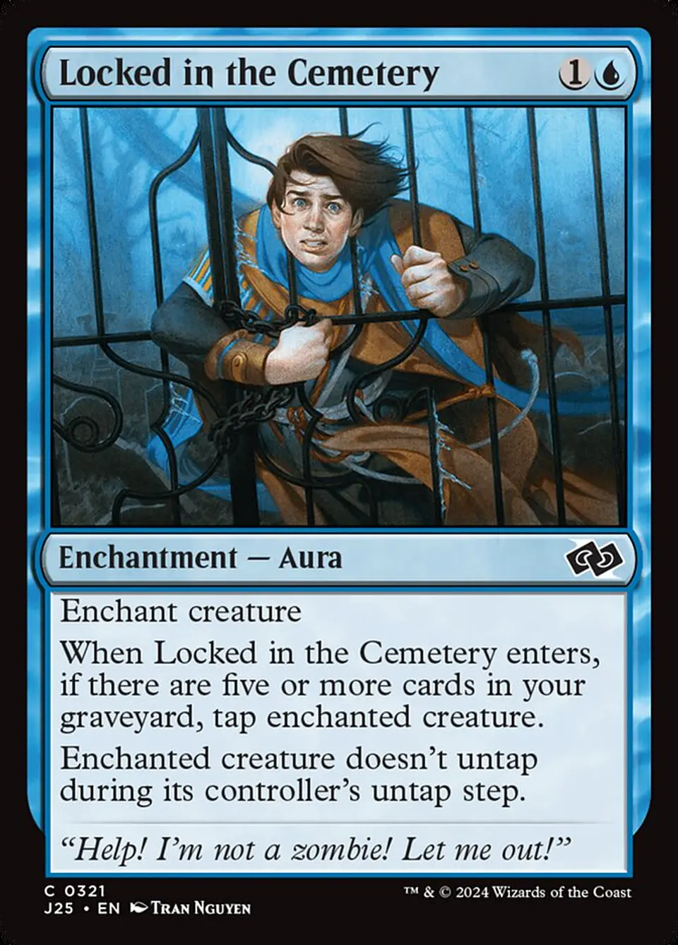 Locked in the Cemetery 1