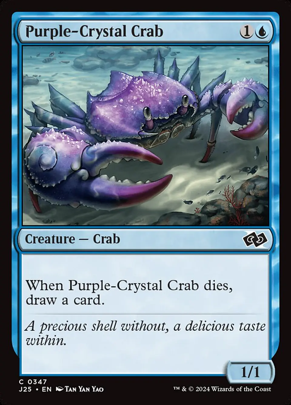 Purple-Crystal Crab 1