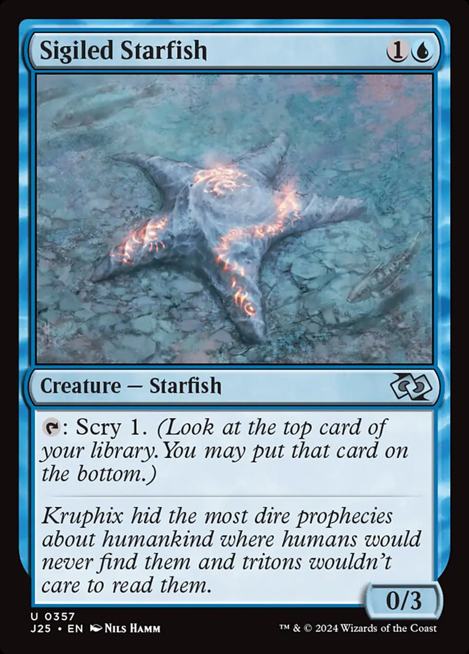 Sigiled Starfish 1