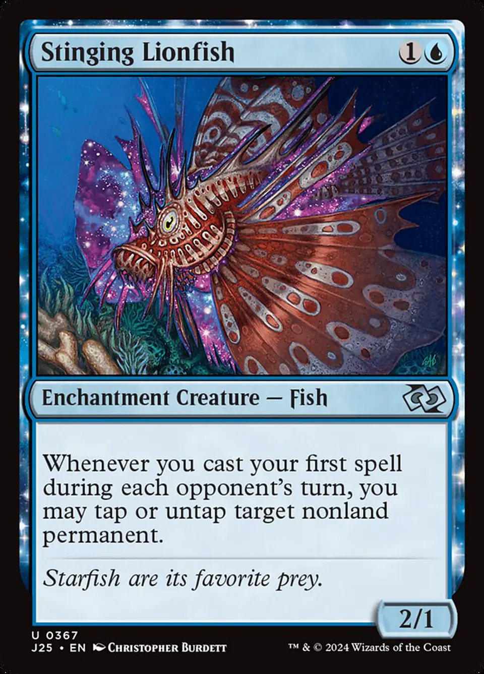 Stinging Lionfish 1
