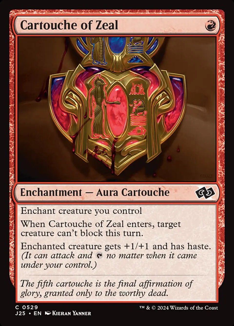 Cartouche of Zeal 1